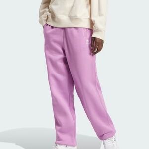 Women's Adidas Essentials Fleece Loose Joggers~Preloved Purple~XSmall~NWT